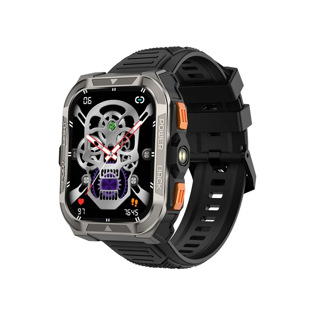 Smartwatch Blackview W80 Pro Gps, Tela 1,91 ", Lanterna LED, Bússola 2.0, Bateria De 900mah