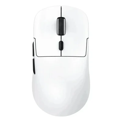 Mouse Gamer Sem Fio Tri Mode Bluetooth 24000 Dpi 500 Mah Paw3311 Fire Phoenix Bk-r2x Branco