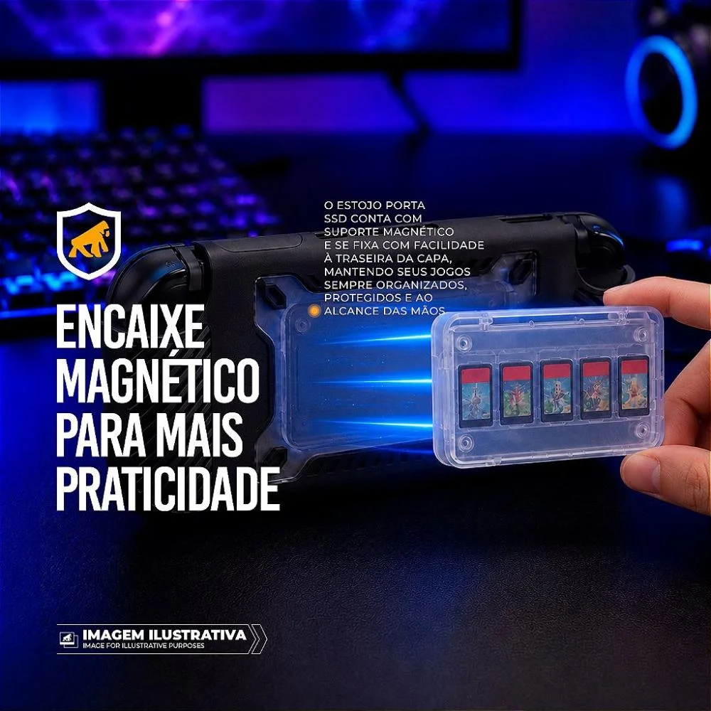 Imagem 3 de 5 do produto Capa Nintendo Switch 2  - Armex - Gshield