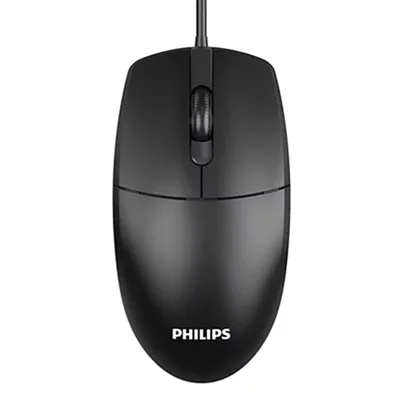 Mouse Optico Usb Spk7247 Philips Preto