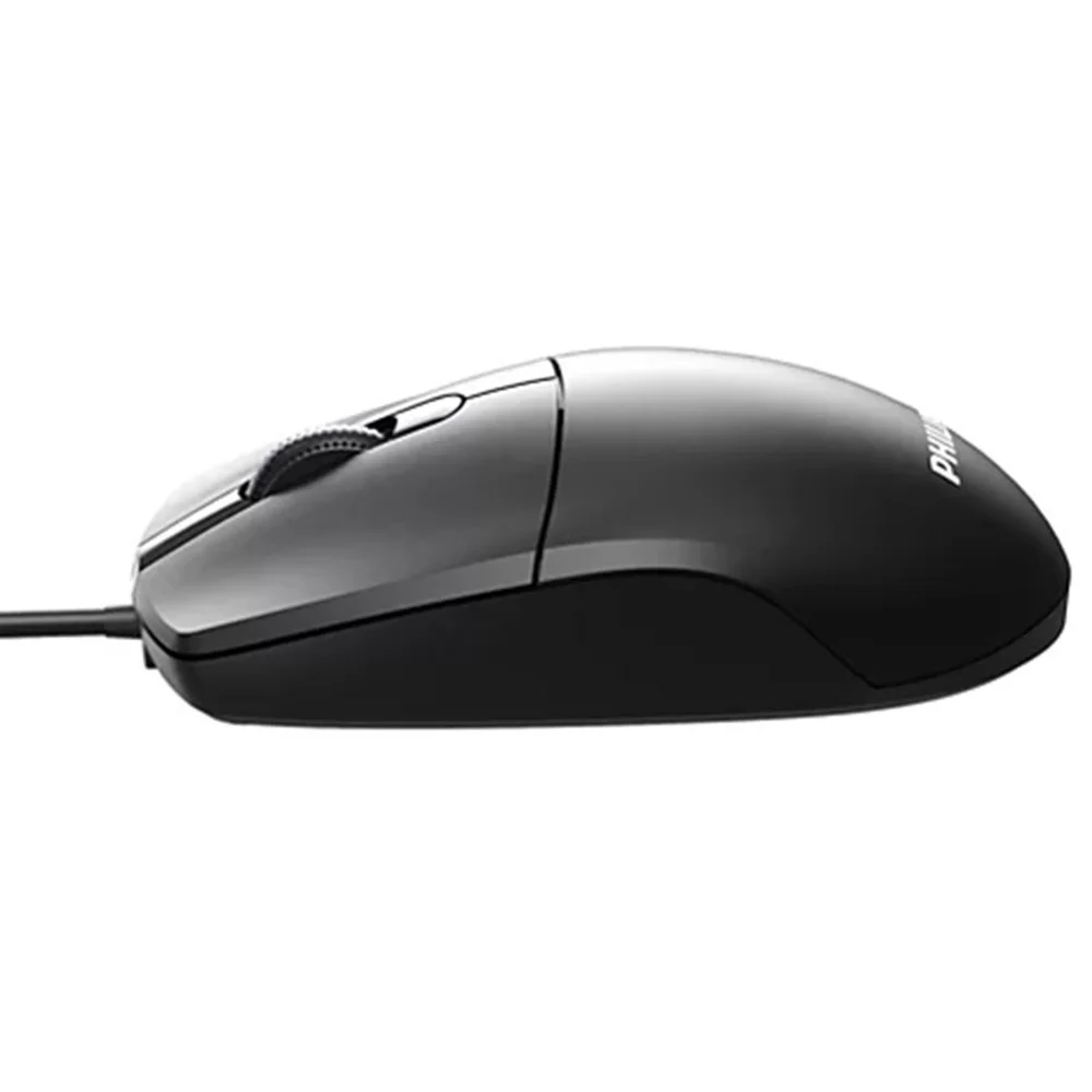 Imagem 2 de 2 do produto Mouse Optico Usb Spk7247 Philips Preto