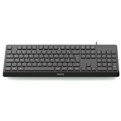 Teclado Usb Spk6238 Wired Simplicity Philips