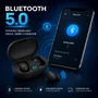 Fone De Ouvido Bluetooth 5.0 Sem Fio Com Visor Preto