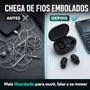 Fone De Ouvido Bluetooth 5.0 Sem Fio Com Visor Preto