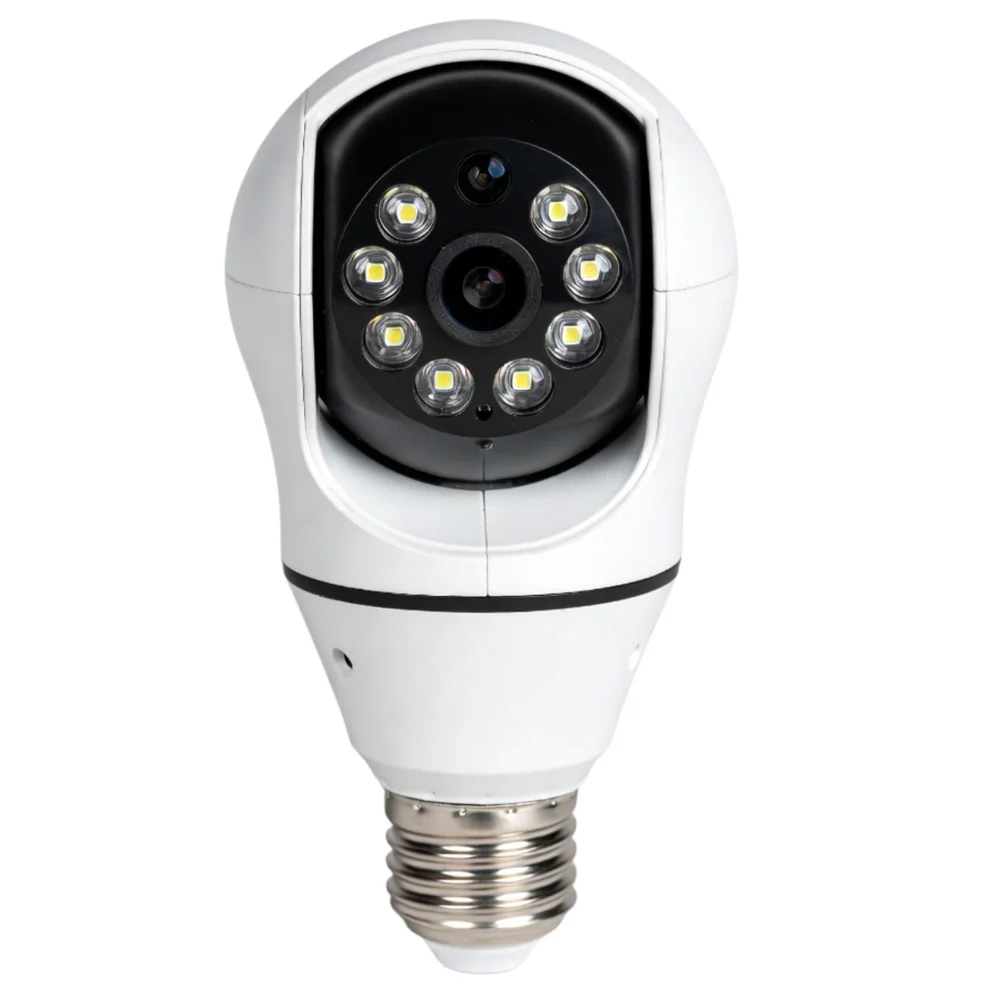 Imagem 2 de 5 do produto Lâmpada Câmera Segurança Wifi Hd 360