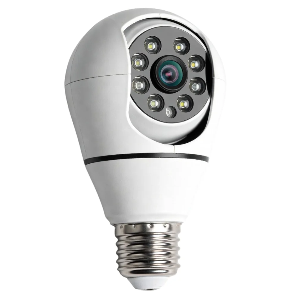 Imagem 4 de 5 do produto Lâmpada Câmera Segurança Wifi Hd 360