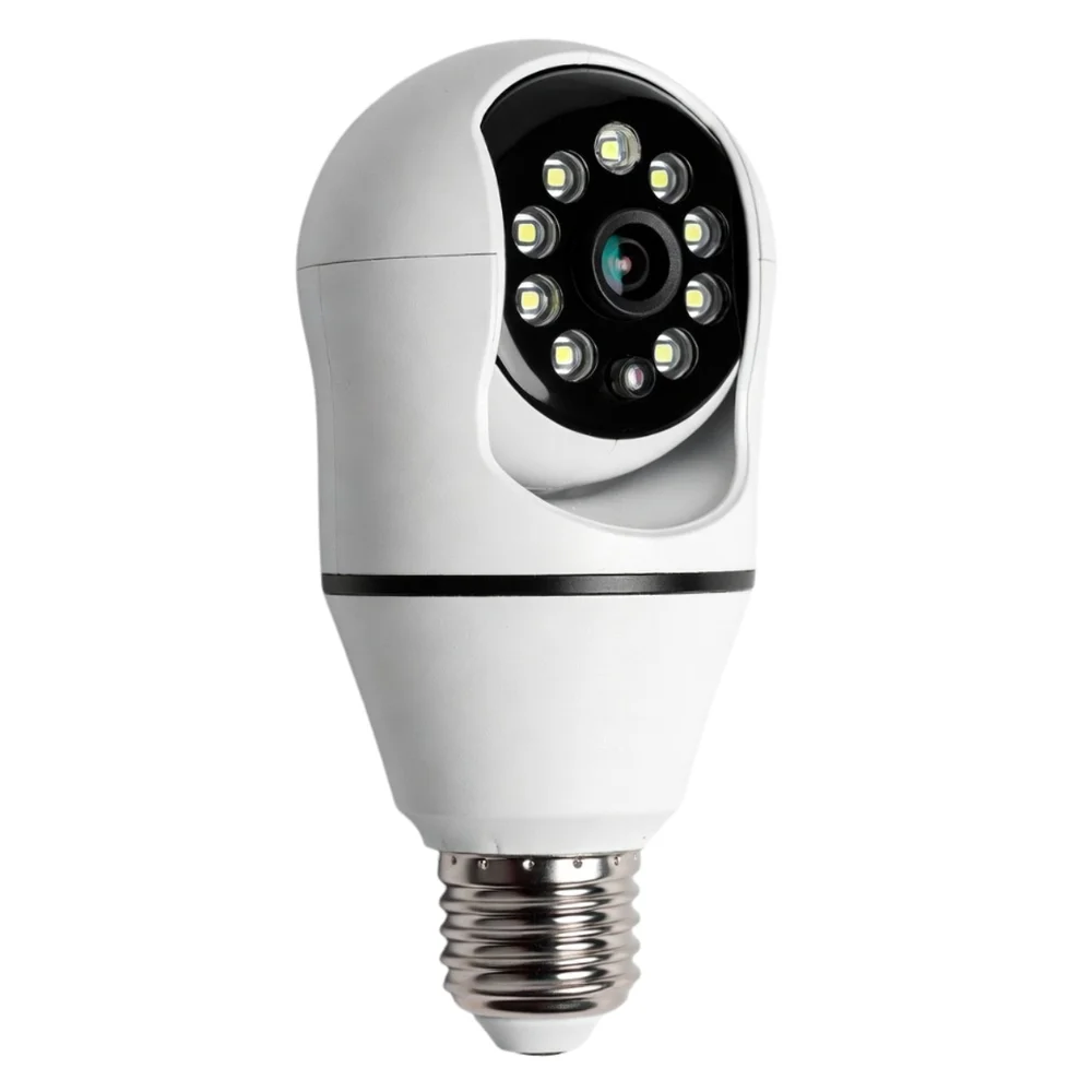 Imagem 5 de 5 do produto Lâmpada Câmera Segurança Wifi Hd 360
