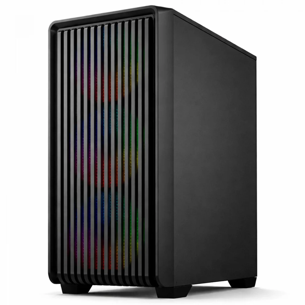 Imagem 4 de 4 do produto Gabinete Gamer Brx, Usb 1.1, 3x Fans, Micro-atx, Mini-itx, Preto - N199b