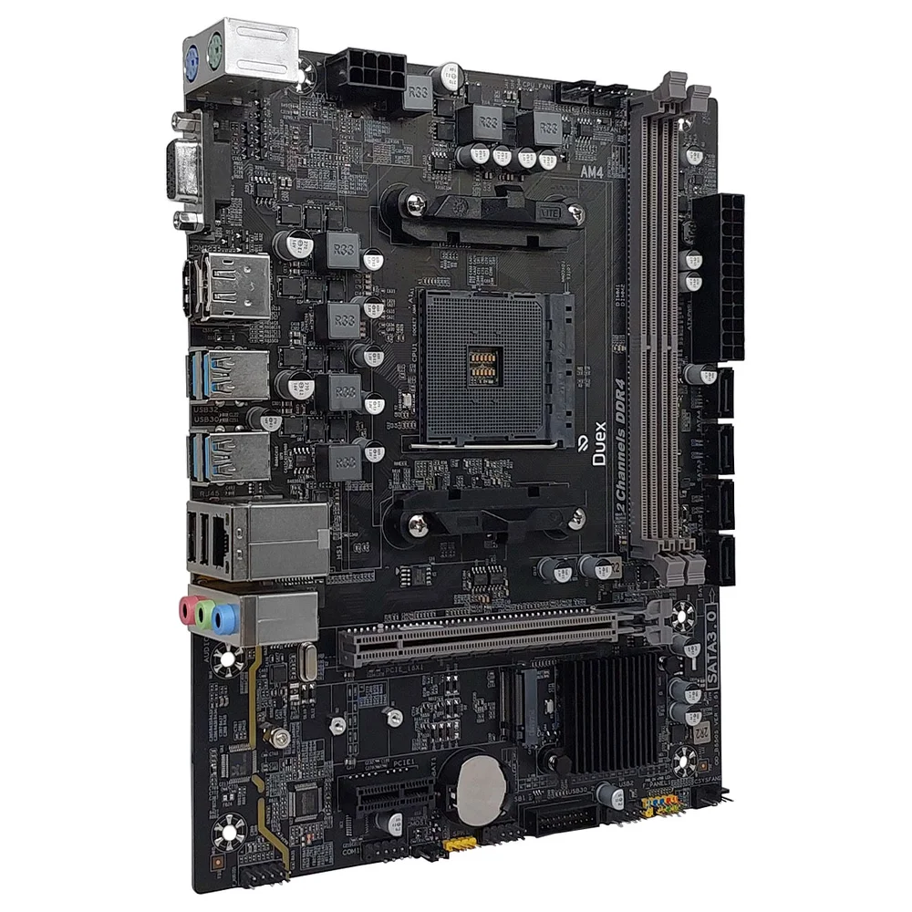 Placa Mãe Duex Bulk B550g, Am4 Ddr4, Chipset Amd B550, Usb 3.2 - Dxmbb550g Bulk -oem 4