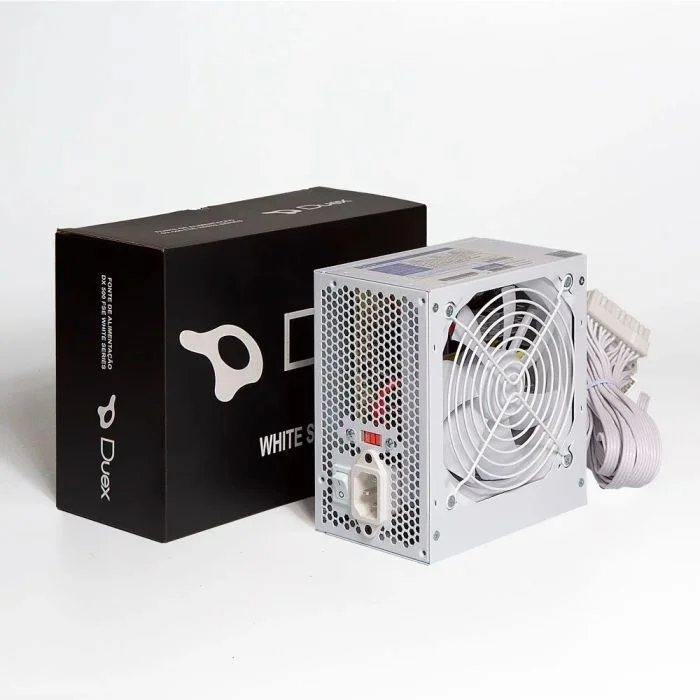 Imagem 4 de 4 do produto Fonte De Alimentação Duex Dx-500fse+ 80 Plus Bronze Pfc Ativo C/ Cabo Dx500fse+ White