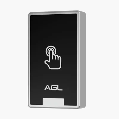 Acionador Touch Agl De Embutir- Sobrepor Com Fonte 12v E Saída Contato Seco