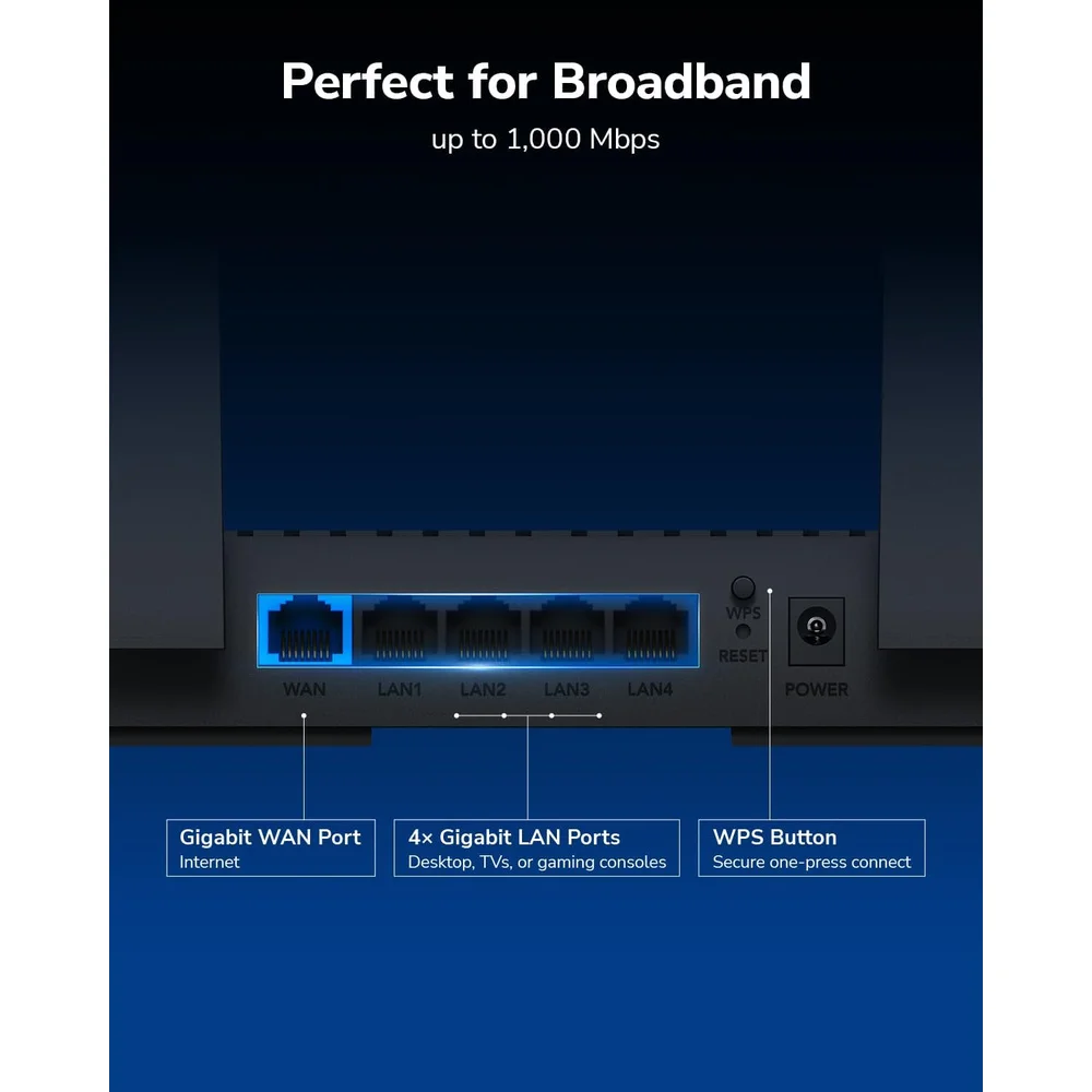 Imagem 3 de 5 do produto Roteador Mesh Wi-fi 6 Cudy Wr3000e Dual-band Ax3000 Gigabit