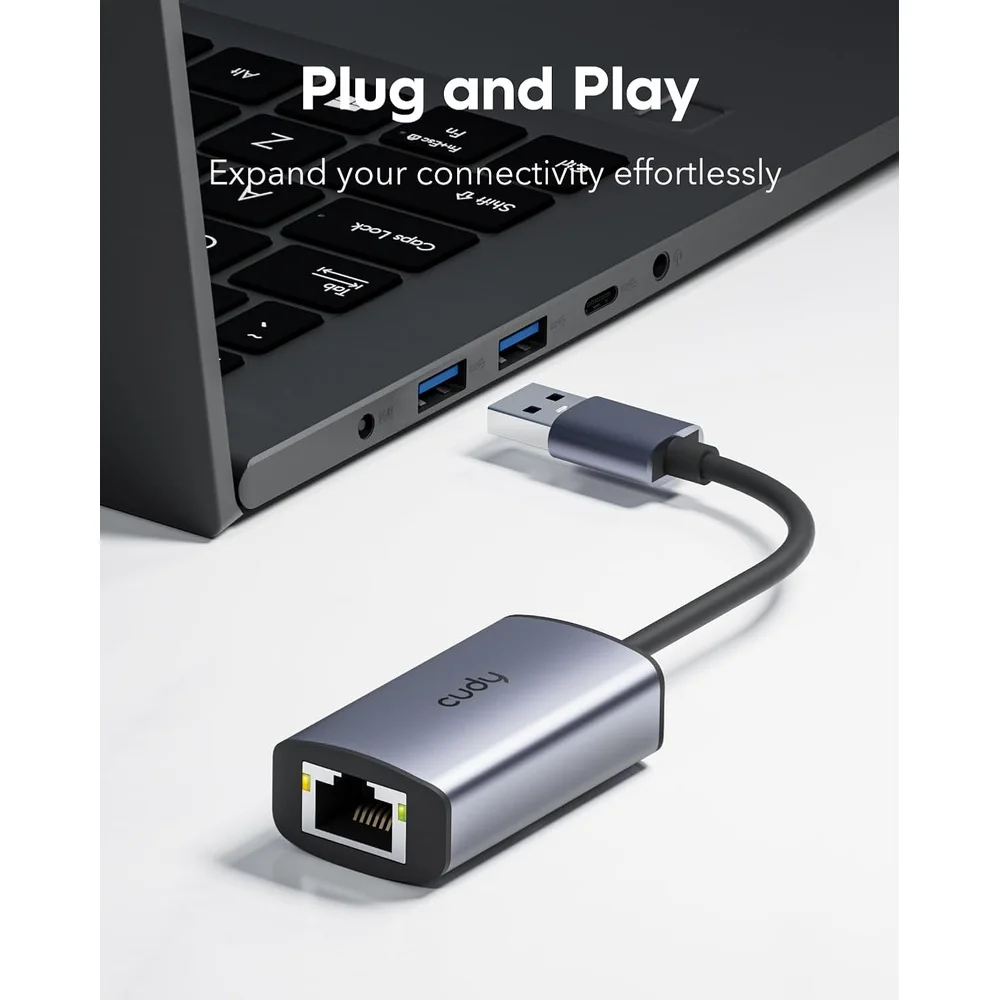 Imagem 5 de 5 do produto Adaptador Usb 3.0 Para Gigabit Ethernet Rj45 Cudy Ue10a