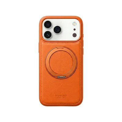 Capa Capinha Couro Super Premium Suporte Iphone 17 Pro Max