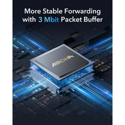 Switch Gigabit Ethernet 5 Porta 10/100/1000 Cudy Gs105 Preto — foto 3