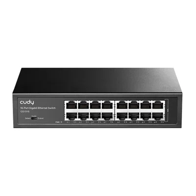 Switch Gigabit 16 Portas 10/100/1000 32gbps Vlan 250m Gs1016
