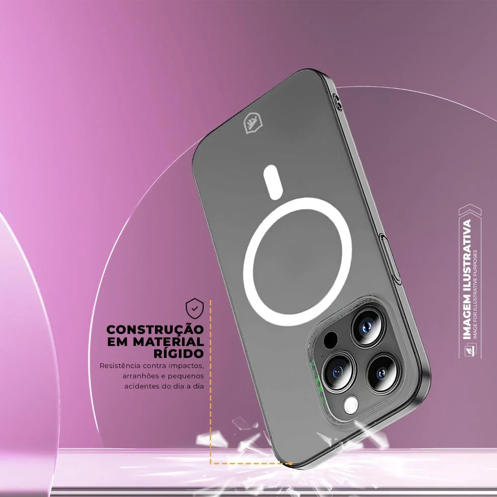 Imagem 5 de 5 do produto Capa Crystal Slim Para Iphone 11 Pro Max - Não Amarela - Gshield