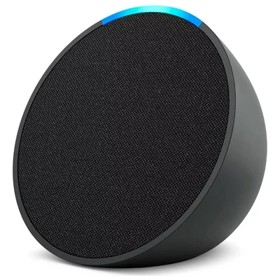 Echo Pop Smart Speaker Amazon Cor Preto C2h4r9