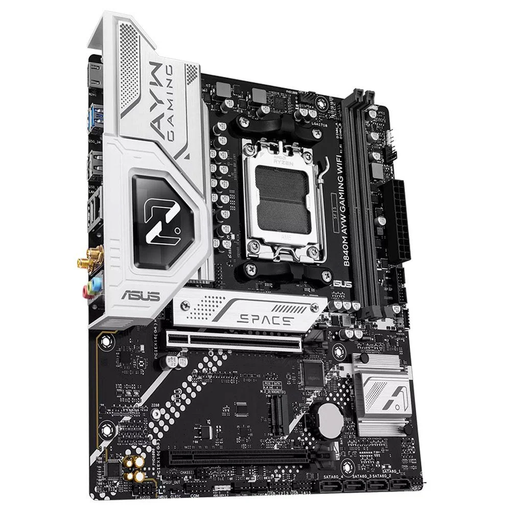 Placa Mae (amd) Asus B840m Ayw Gaming Wifi Ddr5 Am5 6