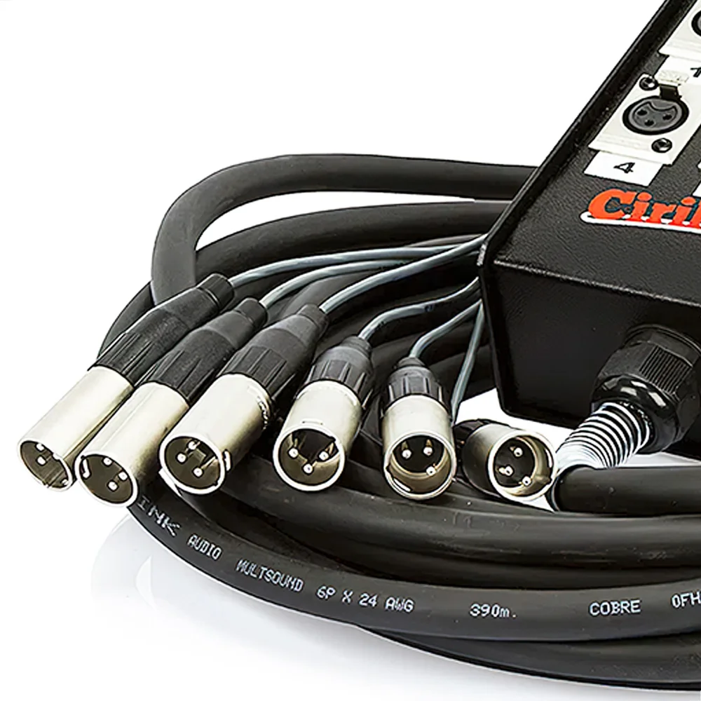 Imagem 5 de 5 do produto Medusa 6 Vias Montada Com Conectores Santo Angelo - 30 Mt