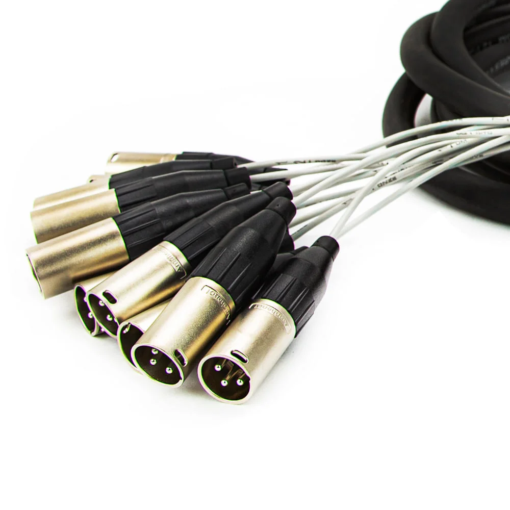 Imagem 3 de 3 do produto Multicabos Xlr 12 Vias Amphenol - 40 Mt