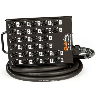 Medusa 48 Vias Com Conectores Kit - 5 Metros