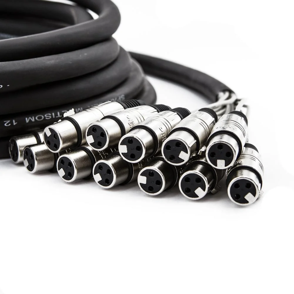 Imagem 2 de 3 do produto Multicabos Xlr 12 Vias Santo Angelo - 45 Mt
