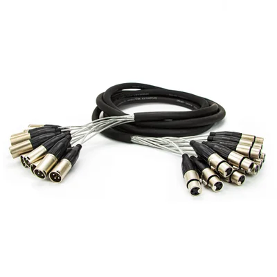 Multicabos Xlr 12 Vias Amphenol - 25 Mt