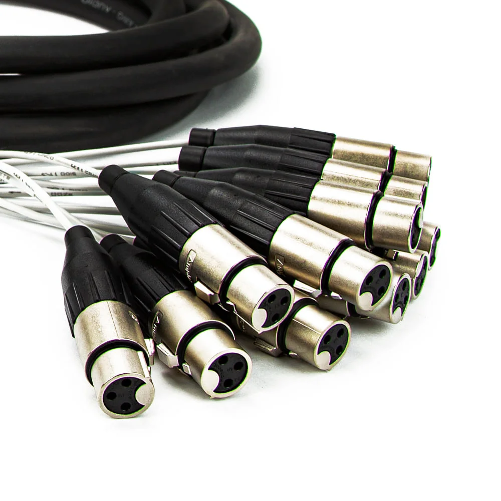 Imagem 2 de 3 do produto Multicabos Xlr 12 Vias Amphenol - 30 Mt