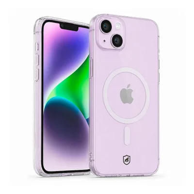 Capa Crystal Slim Magsafe Para Iphone 14 Plus - Não Amarela - Gshield