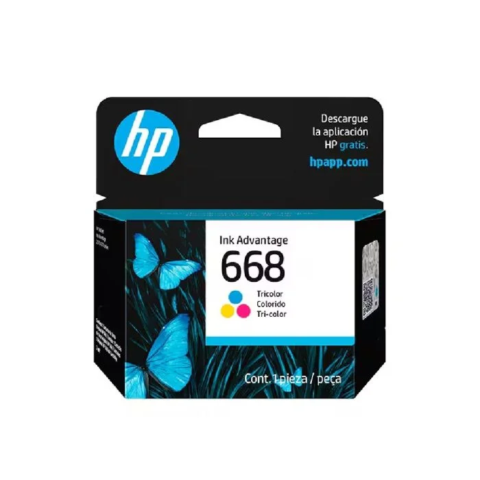 Cartucho HP 668 Color 3ml
