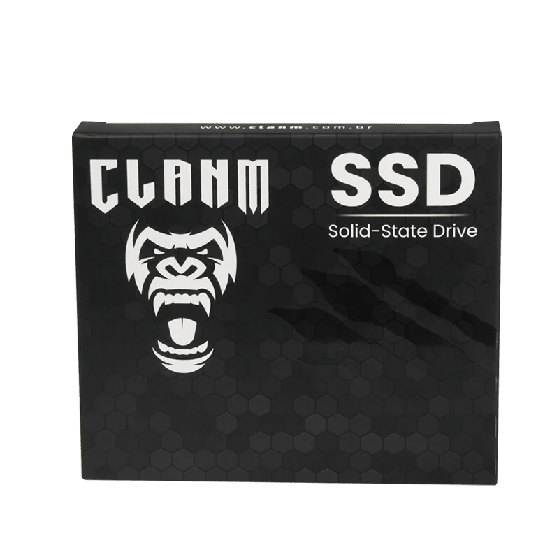 SSD 2.5" 120GB Sata Iii Clanm Leitura Rápida Para Notebook E PC