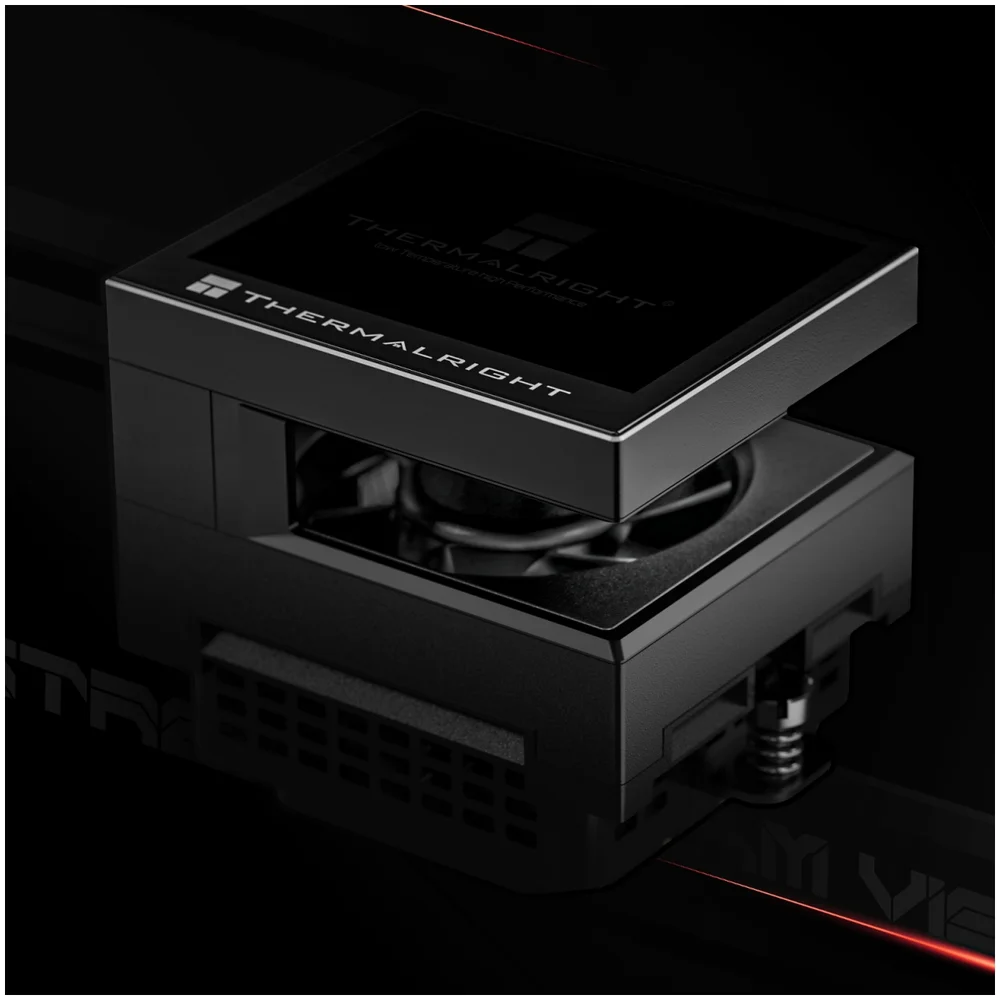 Water Cooler 360mm Thermalright Stream Vision, Display Lcd, Black - Stream Vision 360 Black 7