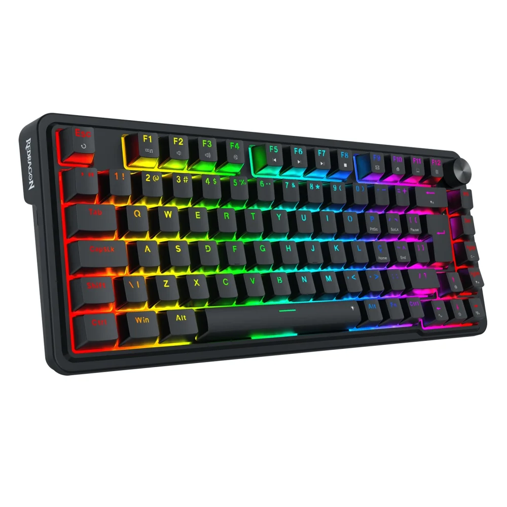 Imagem 3 de 5 do produto Teclado Mag Redragon Ucal, RGB, Usb, 75%, Switch Redragon Ultramag - K673RGB-m