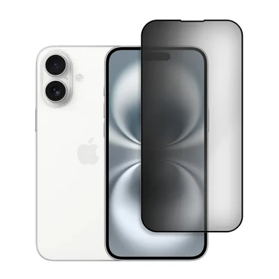Película De Privacidade Anti Impacto Para Iphone 16 - Safira - Transparente