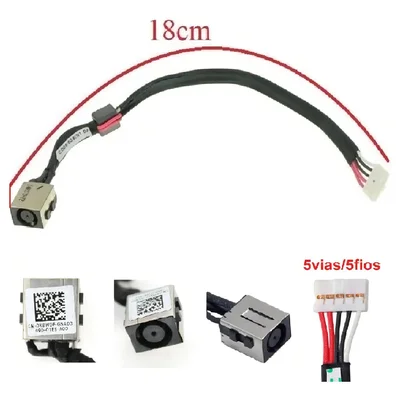 Conector Dc Jack P/ Dell Inspiron 5547 5548 5540 5542 5545