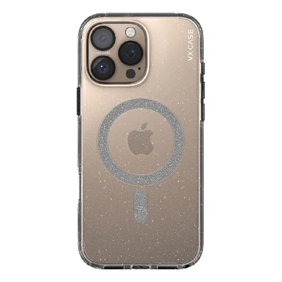Capa Magsafe Iphone 16 Pro Max Transparente - Glitter