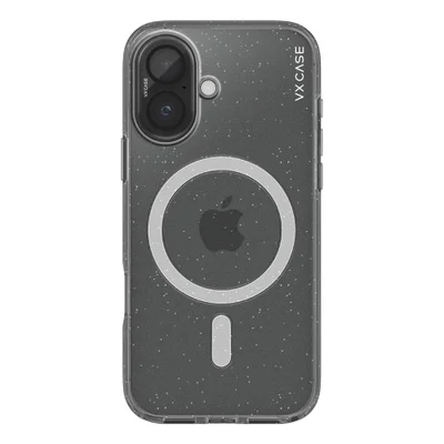 Capa Magsafe Iphone 16 Transparente - Glitter