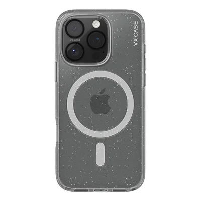 Capa Magsafe Iphone 16 Pro Transparente - Glitter