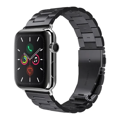 Pulseira Metálica Para Apple Watch - 42/44/45/49 Mm - Prata