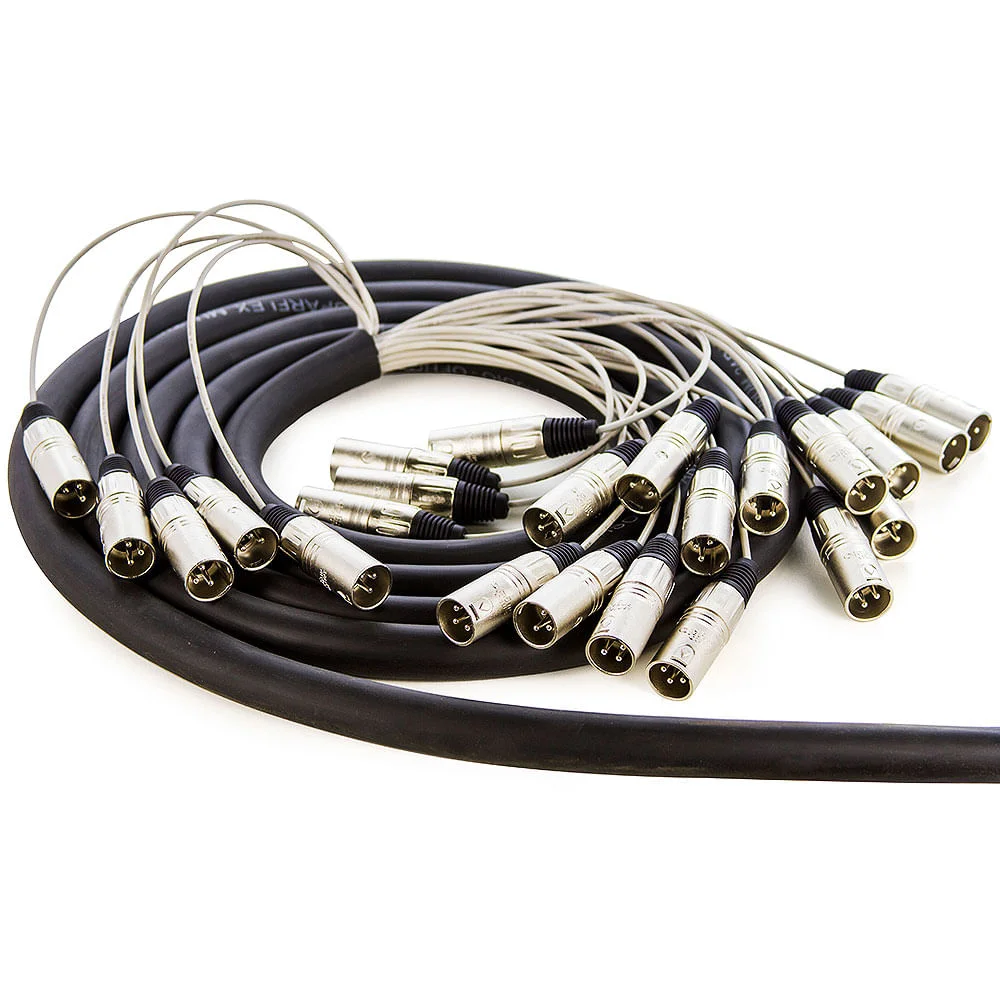 Imagem 2 de 2 do produto Multicabos Conectores Xlr 24 Vias Santo Angelo - 10 Mt
