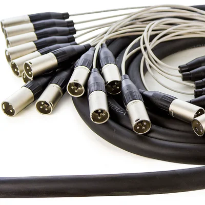 Multicabos Conectores Xlr 24 Vias Amphenol - 5 Mt