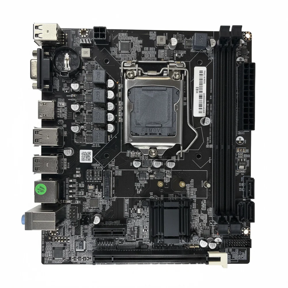 Placa Mãe Nyvo H61 Intel LGA  1155 Ddr3 HDMI Vga Gigabit Nvme H61g 5