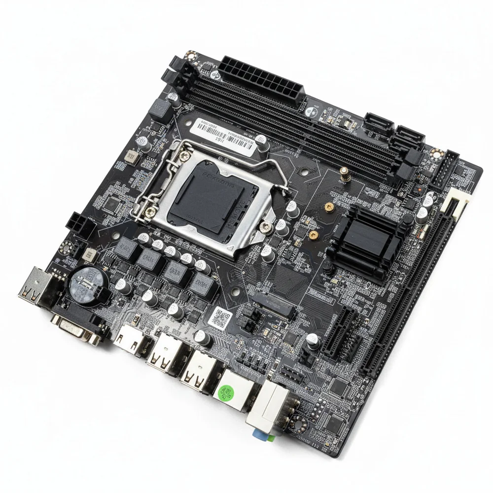 Placa Mãe Nyvo H61 Intel LGA  1155 Ddr3 HDMI Vga Gigabit Nvme H61g 6