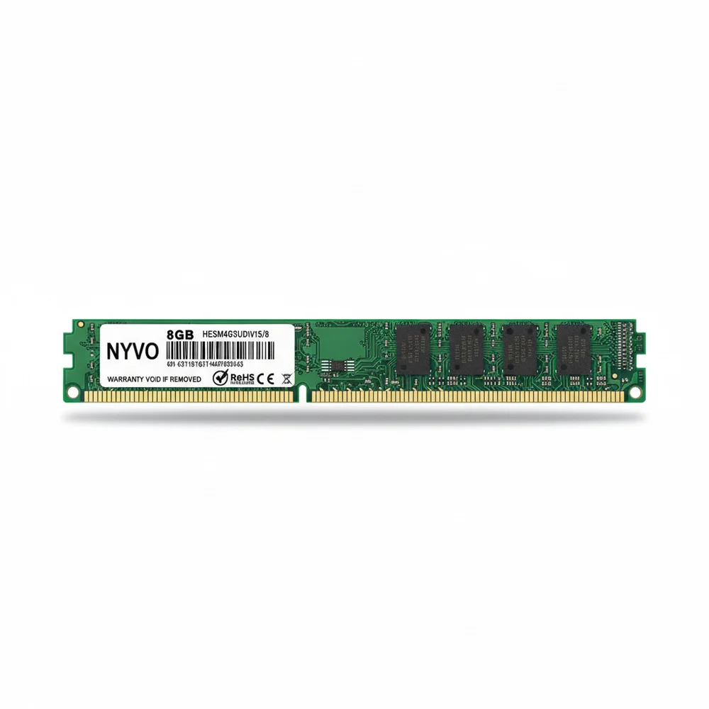 Memória 8GB Ddr3 1600 Mhz 1.5v Desktop Nyvo Essential Nesm16d3ud15/8
