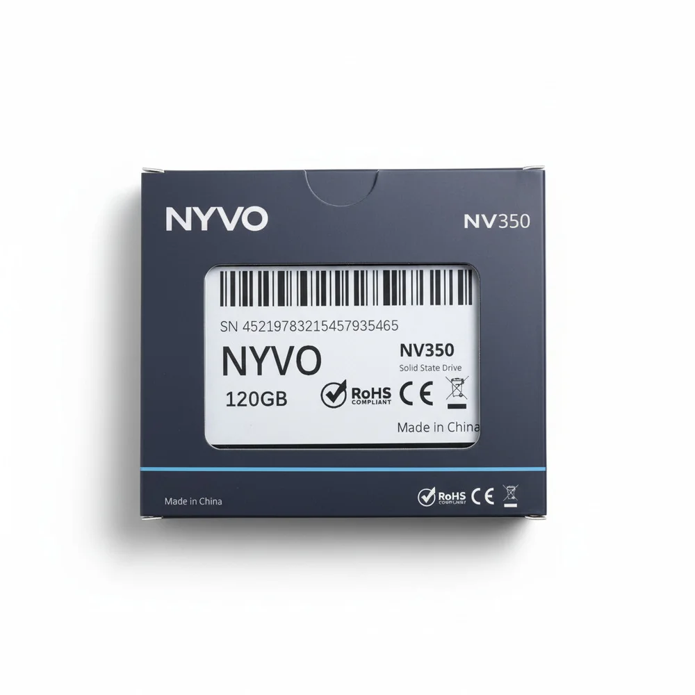 Imagem 3 de 4 do produto SSD Nyvo 120GB 2,5" Sata Iii 7mm Leitura 550 Mb/s Escrita 520 Mb/s Nv350550120g