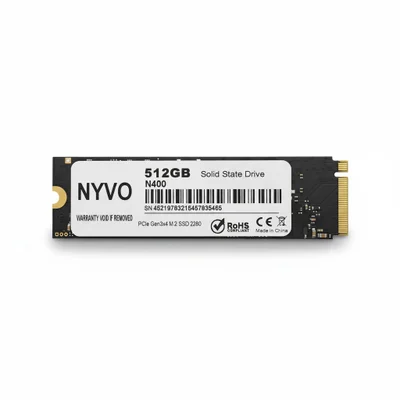 SSD 256gb Nvme PCi-e Gen3 X4 2280 Leitura: 2260 Mb/s Escrita: 1820 Mb/s Nyvo Shadow N400 M4002260/256