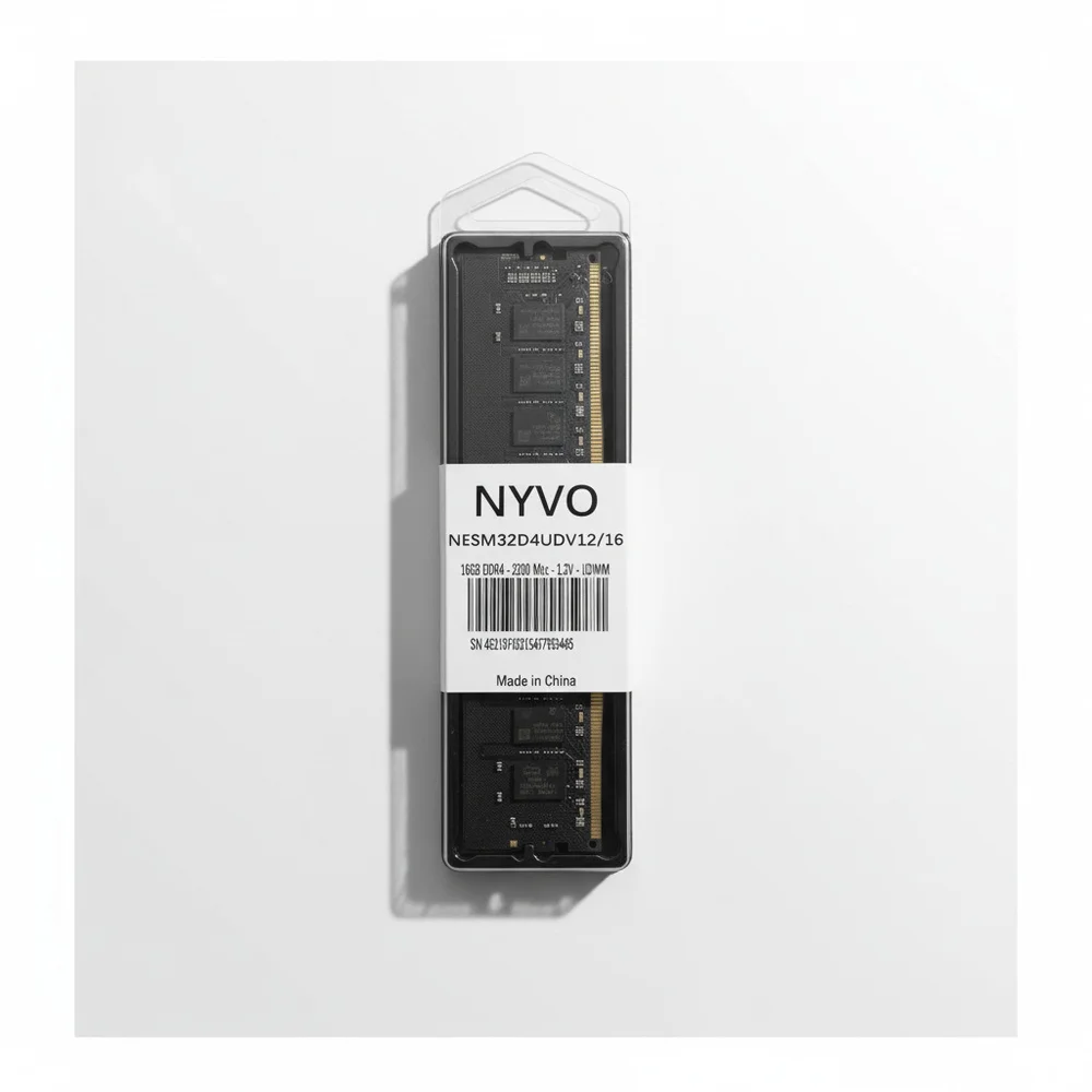 Imagem 4 de 4 do produto Memória 16gb Ddr4 3200 Mhz 1.2v Desktop Nyvo Nexus Gamer Nesm32d4ud12/16