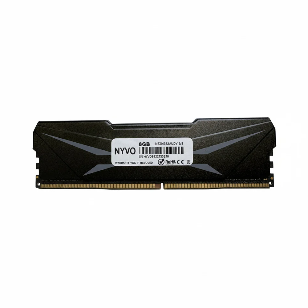 Imagem 2 de 3 do produto Memória Nyvo 8GB Ddr4 3200 Mhz 1.2v Desktop Nexus Gamer Nexm32d4ud12/8