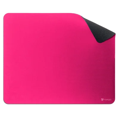 Mouse Pad Topget Procontrol Antiderrapante Gamer 22x18 Cm - Rosa